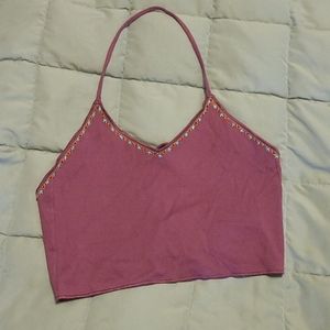 5/$25⭐ J.Crew Halter Crop Top- XSMALL NWOT